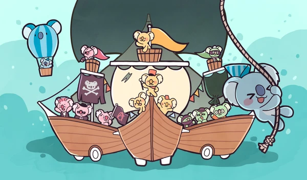 Cover image of Bad Koalas board game