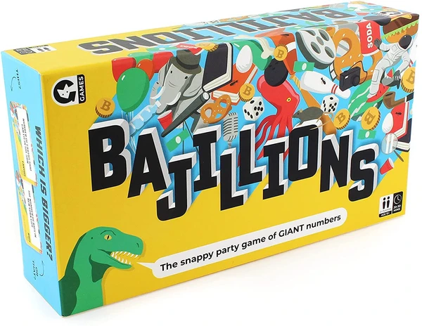 Cover image of Bajillions board game