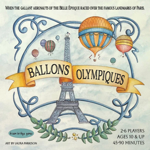 Cover image of Ballons Olympiques board game