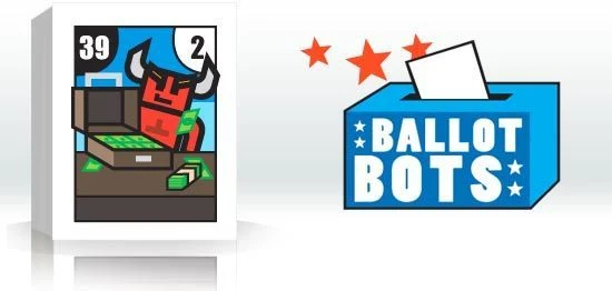 Cover image of Ballot Bots board game
