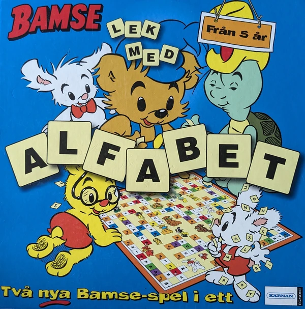 Cover image of Bamse: Lek med alfabet board game