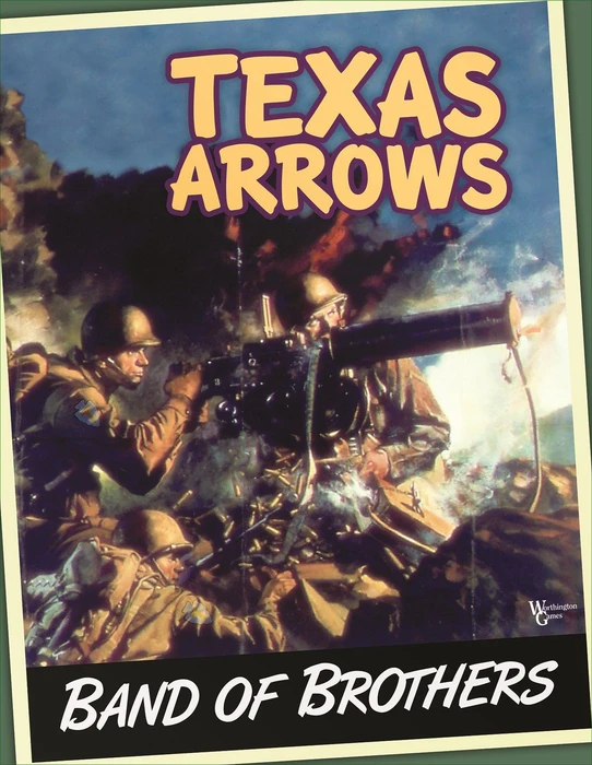 Cover image of Band of Brothers: Texas Arrows board game