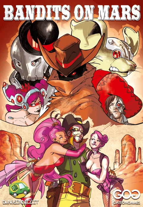 Cover image of Bandits on Mars board game