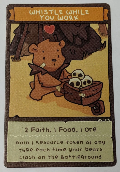 Cover image of BarBEARian Battlegrounds: Whistle While You Work Promo board game