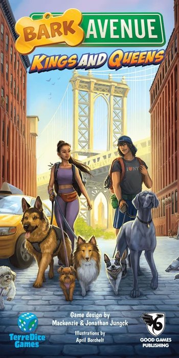 Cover image of Bark Avenue: Kings and Queens board game