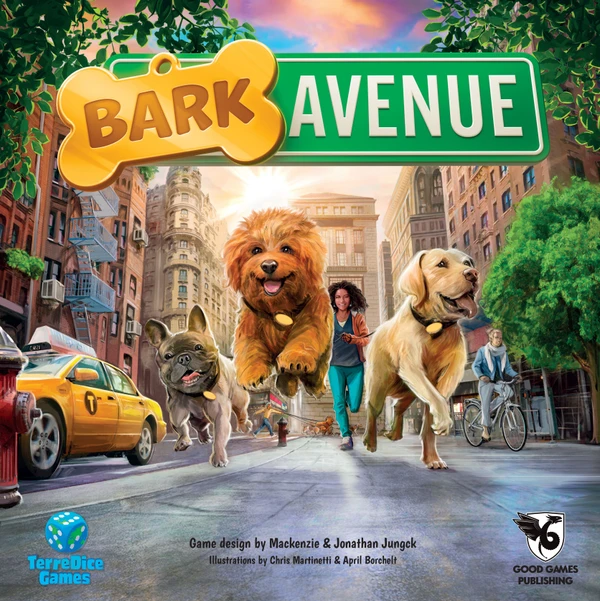 Cover image of Bark Avenue board game