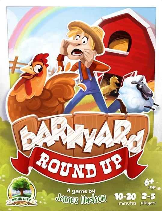 Cover image of Barnyard Roundup board game