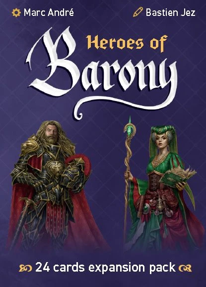 Cover image of Barony: Heroes board game