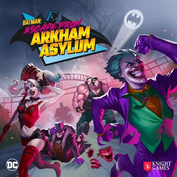Cover image of Batman: Escape From Arkham Asylum board game
