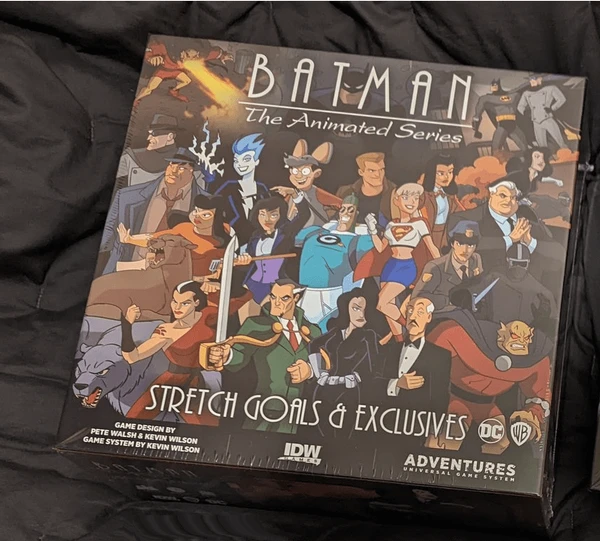 Cover image of Batman: The Animated Series Adventures – Stretch Goals & Exclusives board game