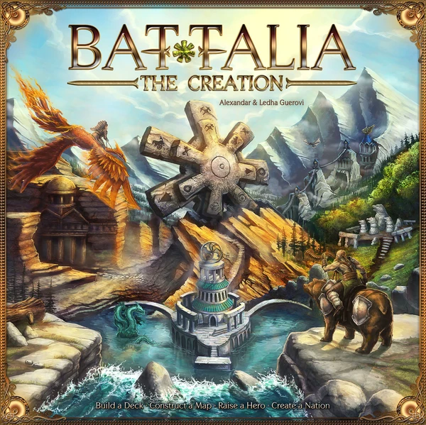 Cover image of BATTALIA: The Creation board game