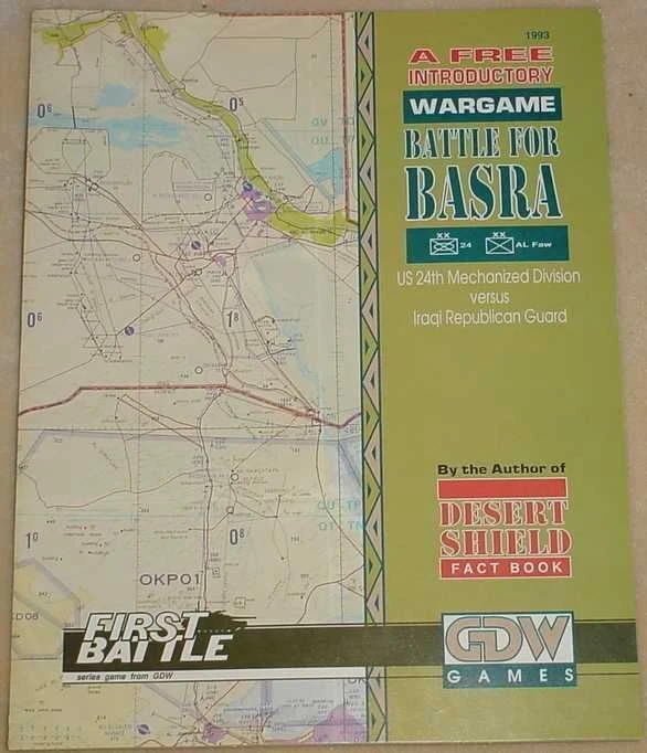 Cover image of Battle for Basra board game