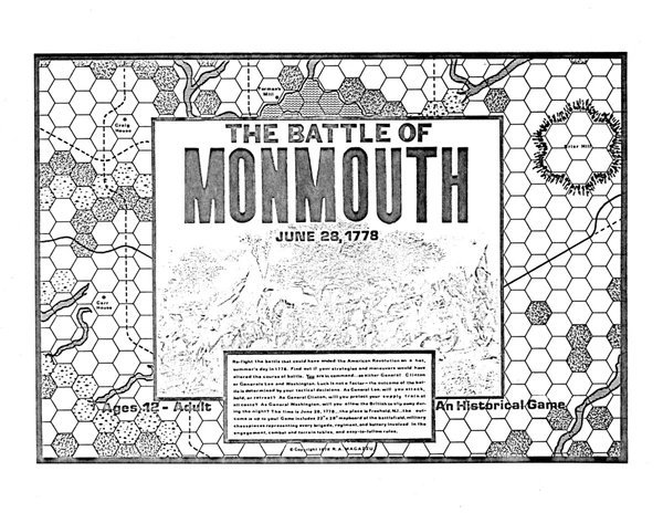 Cover image of Battle of Monmouth board game
