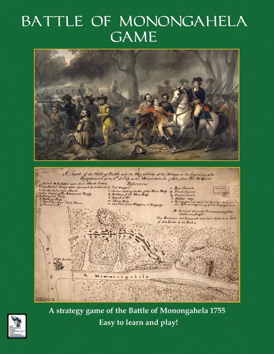 Cover image of Battle of Monongahela Game board game