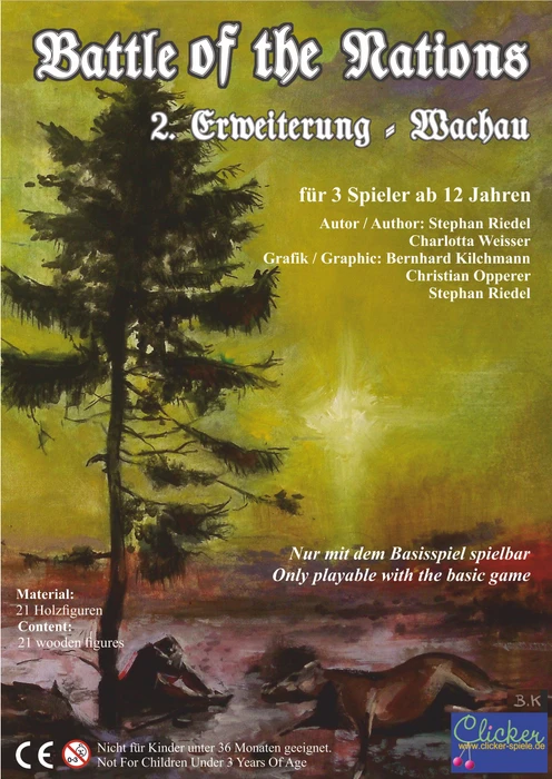 Cover image of Battle of the Nations 1813: Connewitz & Wachau board game