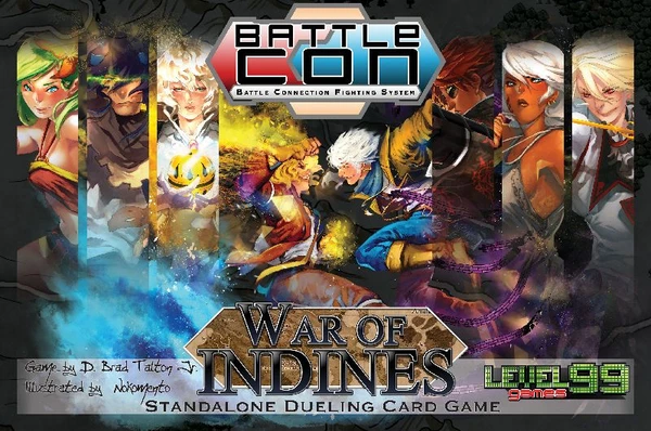 Cover image of BattleCON: War of Indines board game