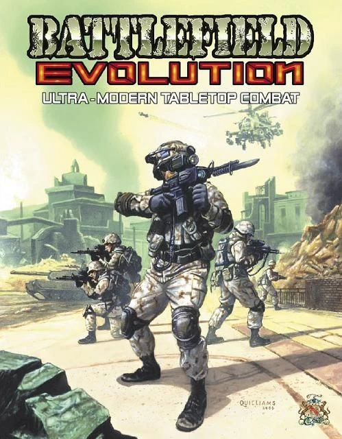 Cover image of Battlefield Evolution: Ultra-Modern Tabletop Combat board game