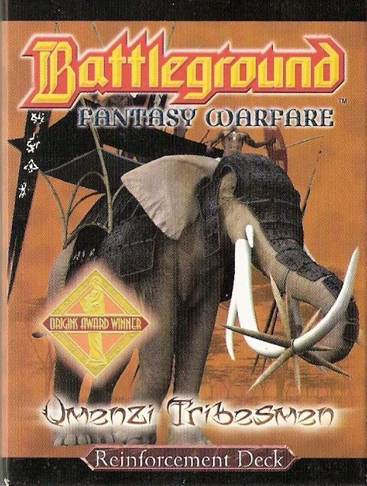 Cover image of Battleground Fantasy Warfare: Umenzi Tribesmen Reinforcements board game