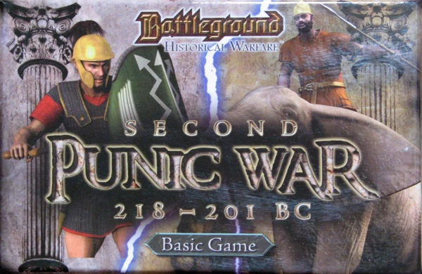 Cover image of Battleground Historical Warfare: Second Punic War 218-201 BC board game