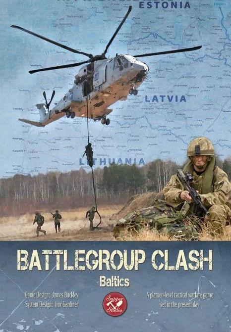 Cover image of Battlegroup Clash: Baltics board game