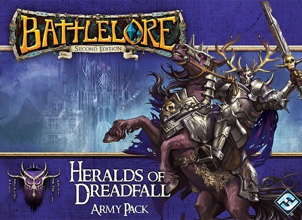 Cover image of BattleLore: Second Edition – Heralds of Dreadfall Army Pack board game