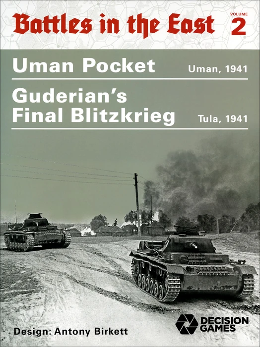 Cover image of Battles in the East 2: Uman Pocket and Guderian's Final Blitzkrieg board game