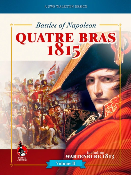 Cover image of Battles of Napoleon: Volume II – QUATRE BRAS 1815 board game