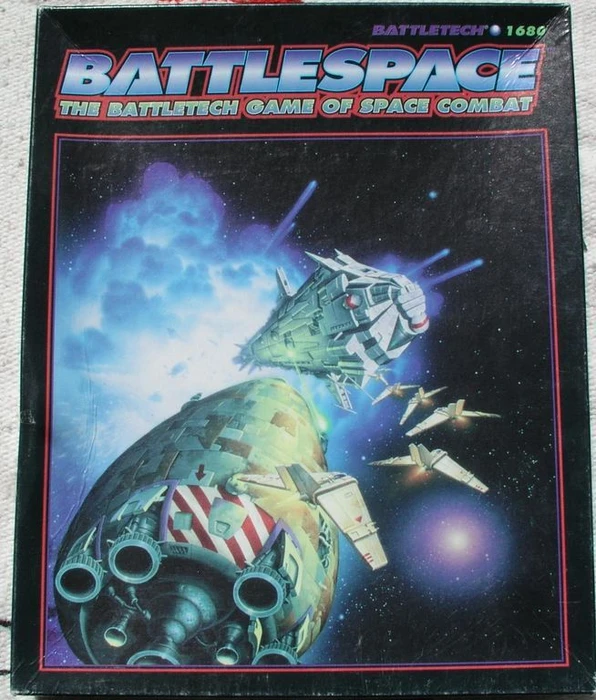 Cover image of BattleSpace: The BattleTech Game of Space Combat board game