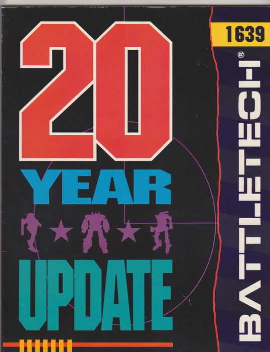 Cover image of BattleTech: 20 Year Update board game
