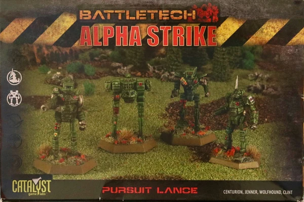 Cover image of BattleTech: Alpha Strike – Pursuit Lance Pack board game