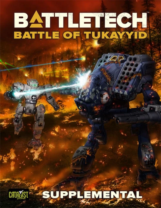 Cover image of BattleTech: Battle of Tukayyid Supplemental board game