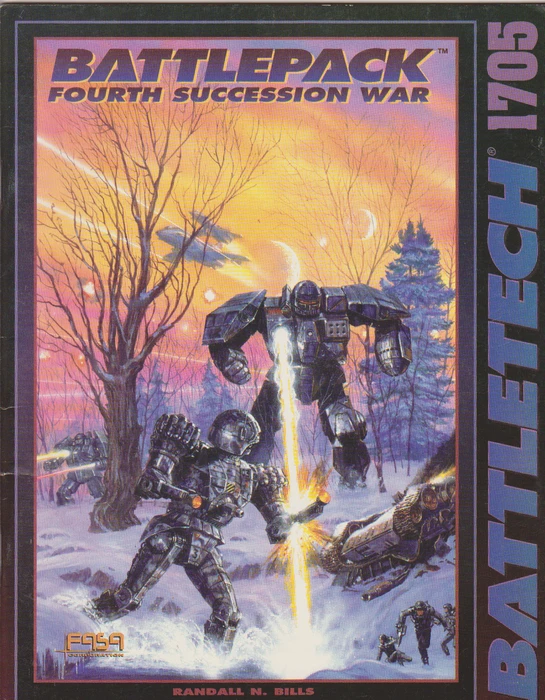 Cover image of BattleTech BattlePack: Fourth Succession War board game