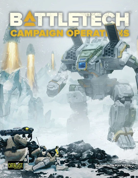 Cover image of BattleTech: Campaign Operations board game