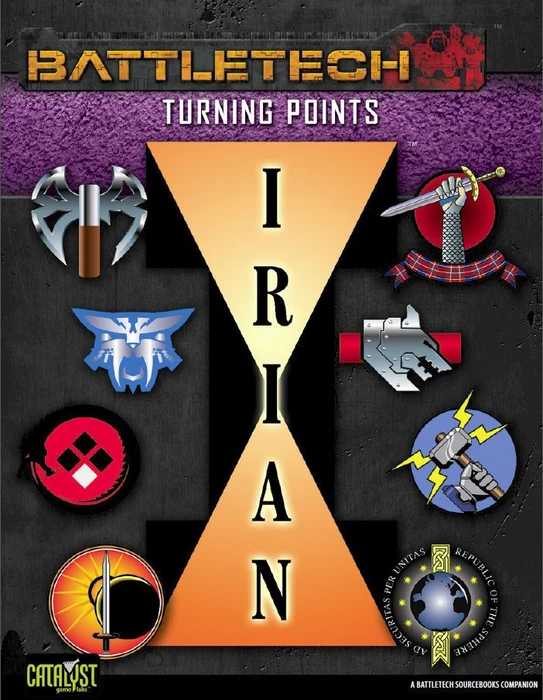 Cover image of BattleTech: Dark Age Turning Points – Irian board game