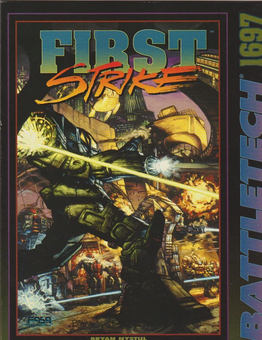 Cover image of BattleTech: First Strike board game