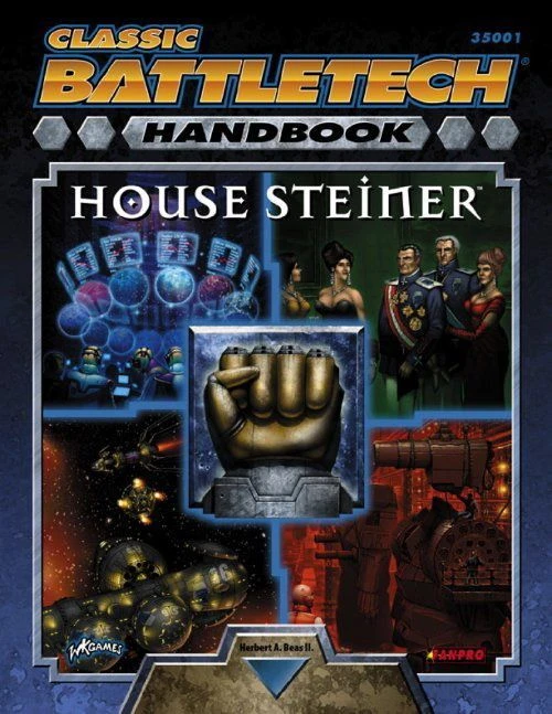 Cover image of BattleTech: Handbook – House Steiner board game