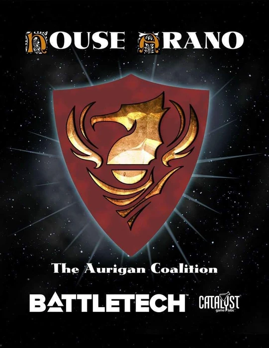 Cover image of BattleTech: House Arano – The Aurigan Coalition board game