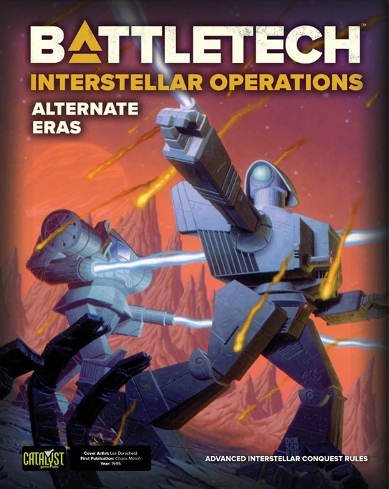 Cover image of BattleTech: Interstellar Operations – Alternate Eras board game