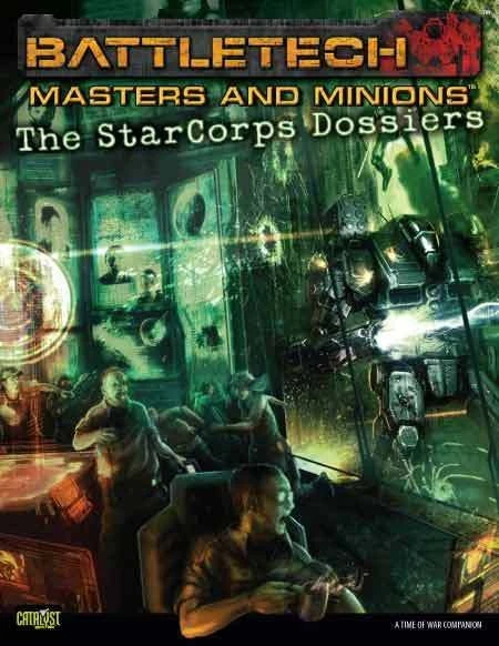 Cover image of BattleTech: Masters and Minions – The StarCorps Dossiers board game