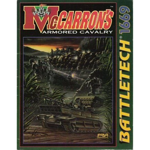 Cover image of BattleTech: McCarron's Armored Cavalry board game