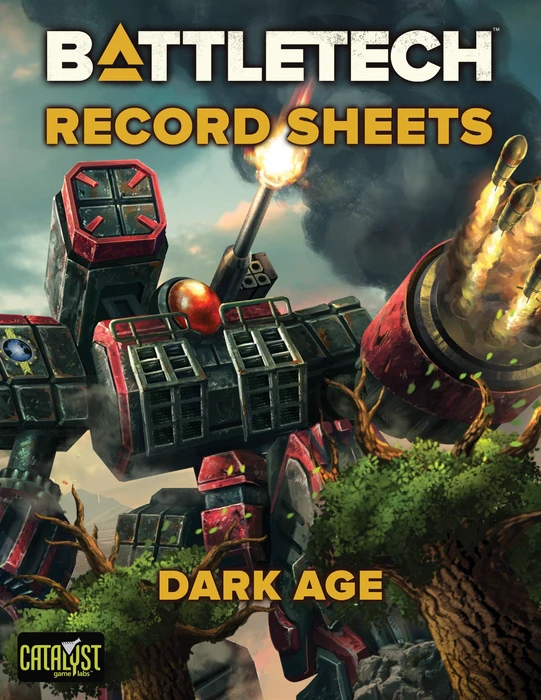 Cover image of BattleTech: Record Sheets – Dark Age board game