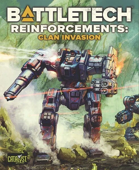 Cover image of BattleTech: Reinforcements – Clan Invasion board game