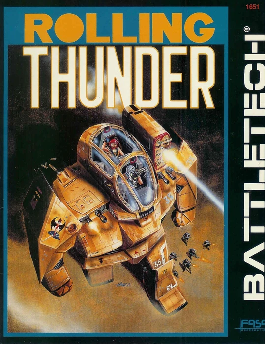 Cover image of BattleTech: Rolling Thunder board game