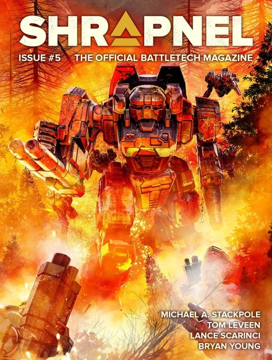 Cover image of BattleTech: Shrapnel Magazine – Issue 5 board game
