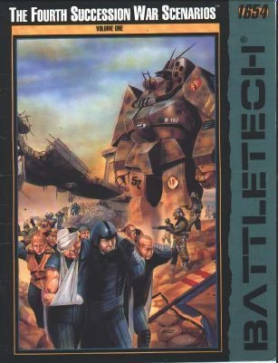 Cover image of BattleTech: The Fourth Succession War Scenarios Volume One board game