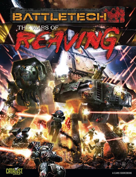 Cover image of BattleTech: The Wars of Reaving board game