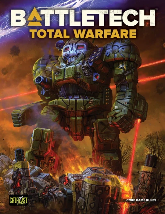 Cover image of BattleTech: Total Warfare board game