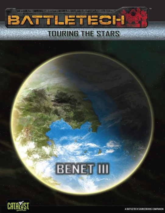 Cover image of BattleTech: Touring the Stars – Benet III board game