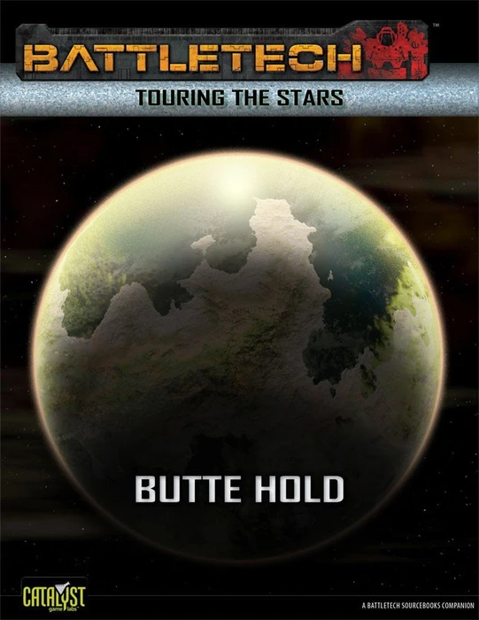 Cover image of BattleTech: Touring the Stars – Butte Hold board game