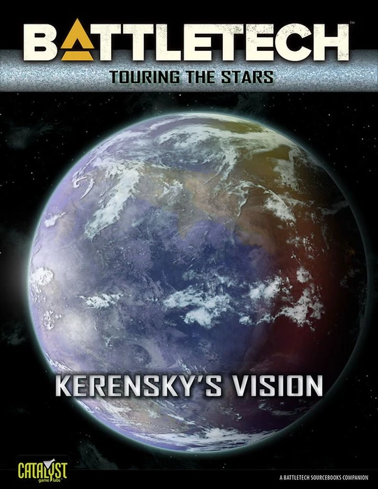 Cover image of BattleTech: Touring the Stars – Kerensky's Vision board game